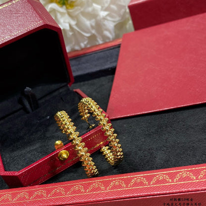 [Rosla]CLASH LARGE HOOP EARRINGS