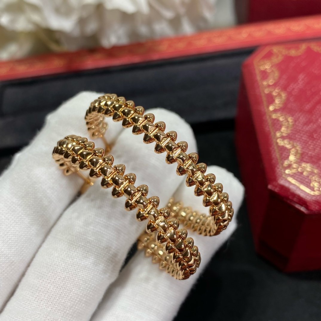 [Rosla]CLASH LARGE HOOP EARRINGS