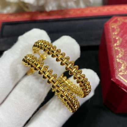 [Rosla]CLASH LARGE HOOP EARRINGS