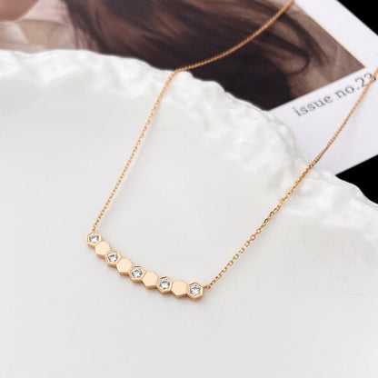 [Rosla]BEE MY LOVE DIAMOND NECKLACE