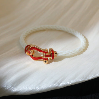 [Rosla]FORCE 10 WHITE TEXTILE DIAMOND PAVED