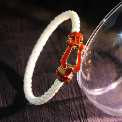 [Rosla]FORCE 10 WHITE TEXTILE DIAMOND PAVED