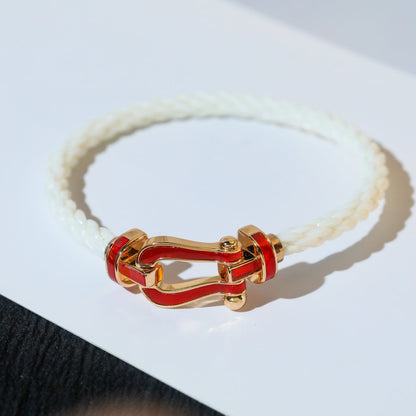 [Rosla]FORCE 10 WHITE TEXTILE DIAMOND PAVED