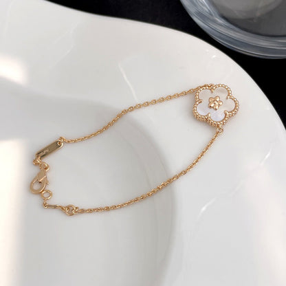 [Rosla]LUCKY SPRING ROSE GOLD MOP BRACELET