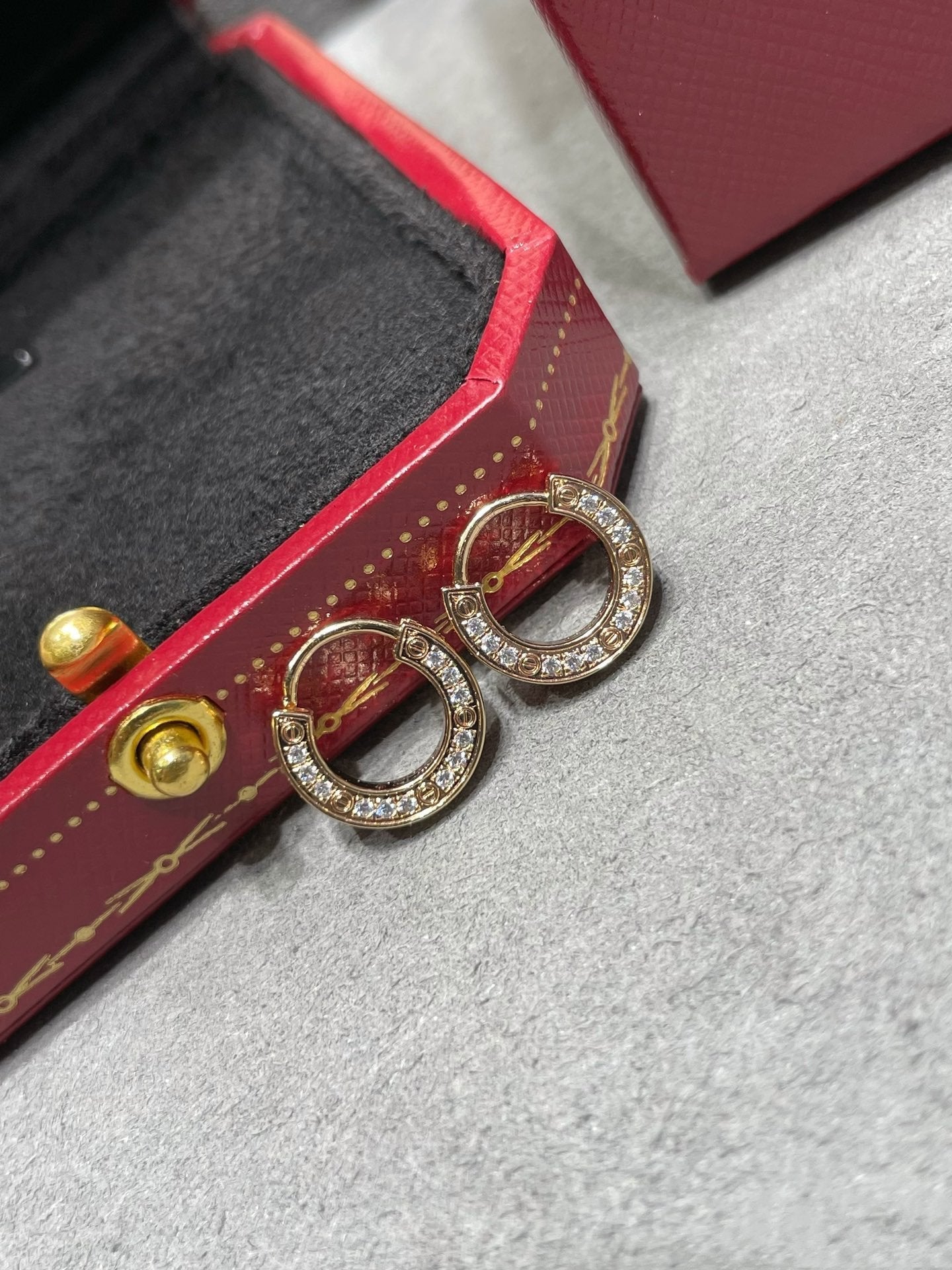 [Rosla]LOVE DIAMOND EARRINGS