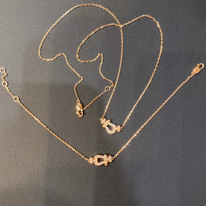 [Rosla]FORCE 10 DIAMOND PINK GOLD NECKLACE MINI MODEL