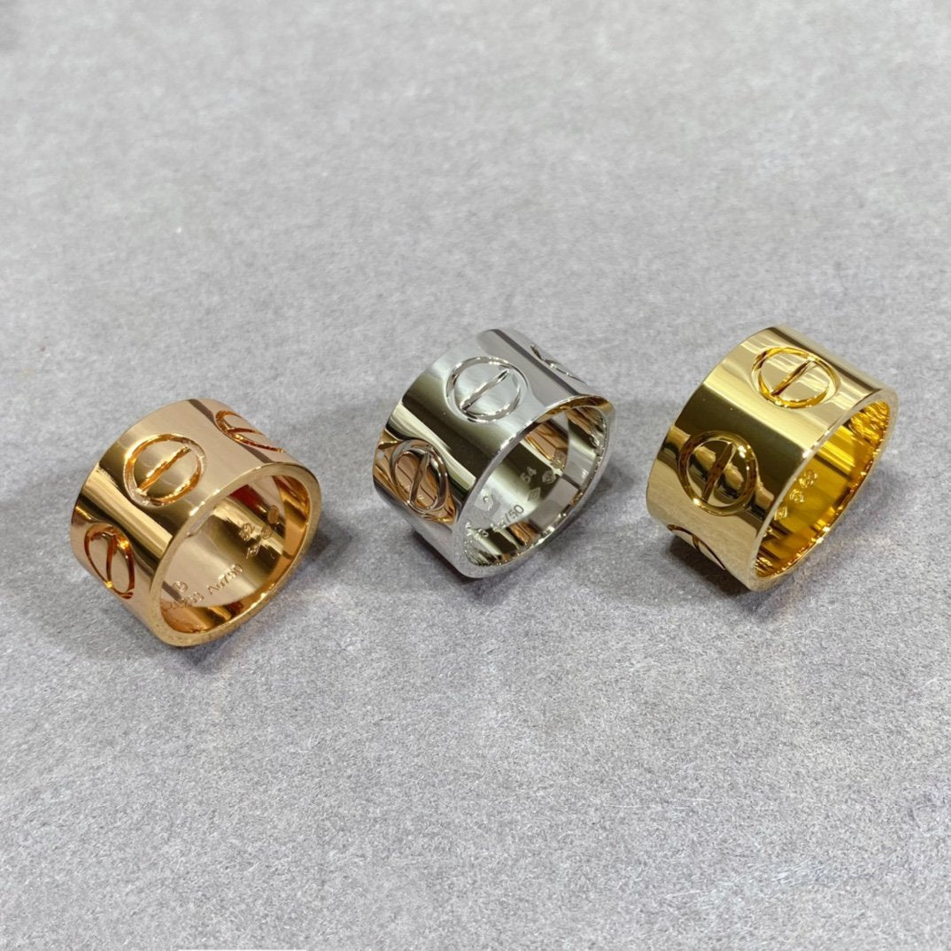 [Rosla]LOVE 11MM LARGE RING