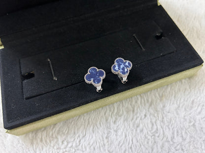 [Rosla]CLOVER PIETERSITE MEDIUM STUD EARRINGS