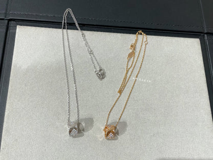 [Rosla]LIENS EVIDENCE DIAMOND PAVED NECKLACE