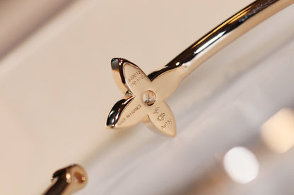 [Rosla]IDYLLE GOLD OPEN BRACELET DIAMOND PAVED