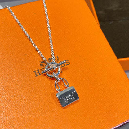 [Rosla]CONSTANCE PEDANT SILVER NECKLACE