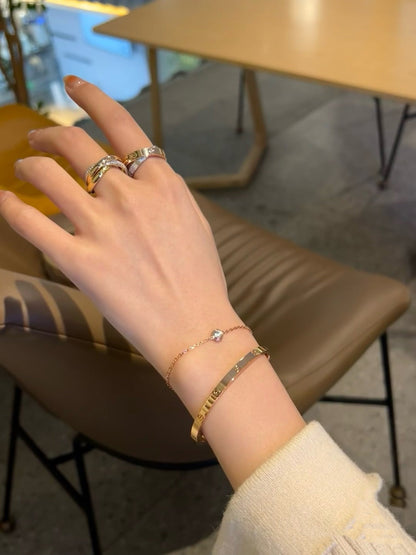 [Rosla]DAMOUR DIAMOND LINK BRACELET