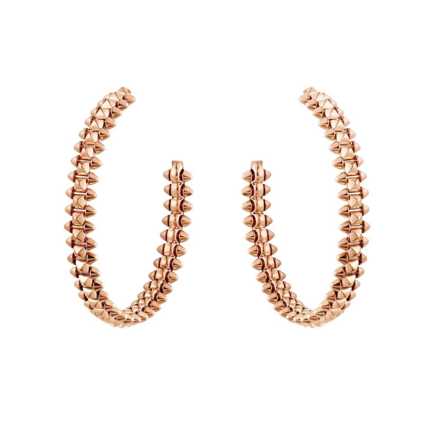[Rosla]CLASH LARGE HOOP EARRINGS