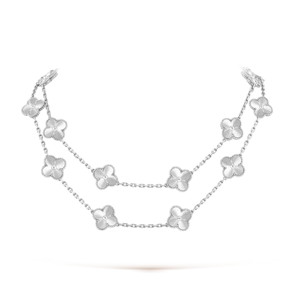 [Rosla]CLOVER 20 MOTIFS  LASER SILVER