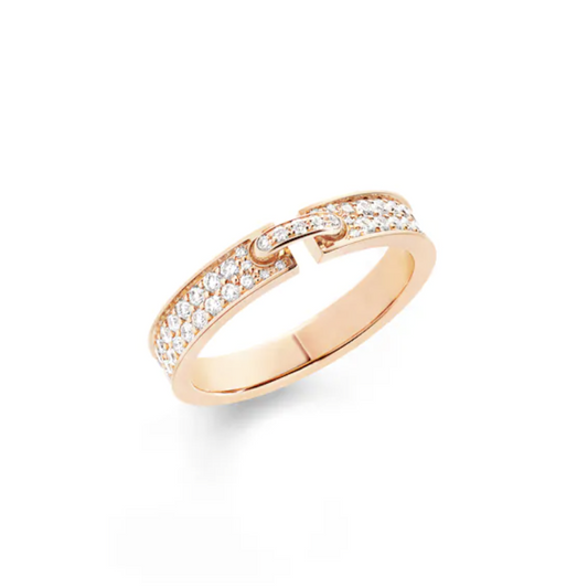 [Rosla]ALLIANCE LIENS VIDENCE PAVED DIAMOND 4MM RING