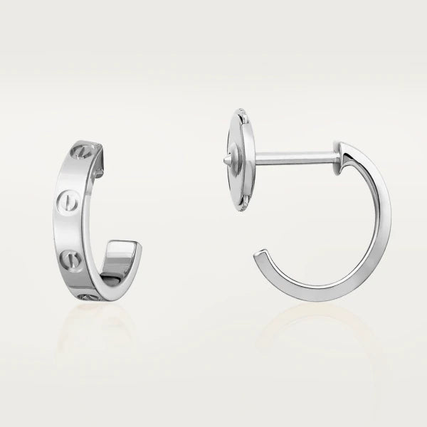 [Rosla]LOVE EARRINGS 2.65MM SILVER