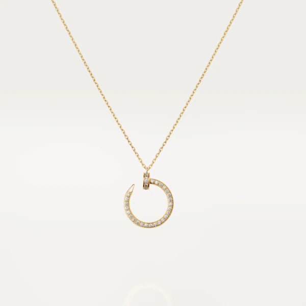 [Rosla]JUSTE NECKLACE GOLD DIAMONDS
