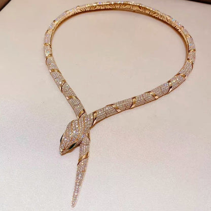 [Rosla]HAUTE COUTURE GOLD SERPENTI NECKLACE