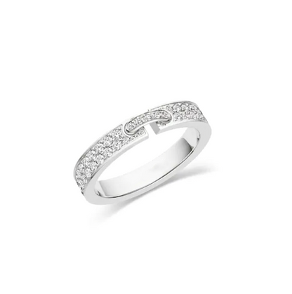 [Rosla]ALLIANCE LIENS VIDENCE PAVED DIAMOND 4MM RING