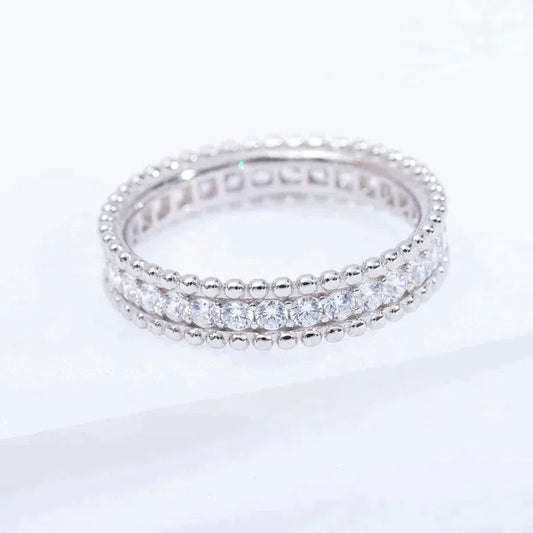 [Rosla]PERLEE DIAMOND SILVER RING