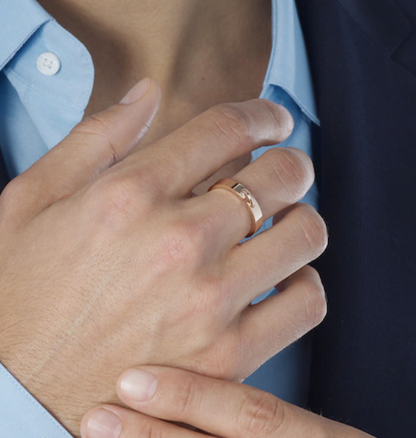 [Rosla]ALLIANCE LIENS VIDENCE 4MM RING