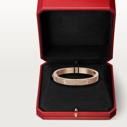 [Rosla]LOVE BRACELET 6.1MM DIAMOND-PAVED