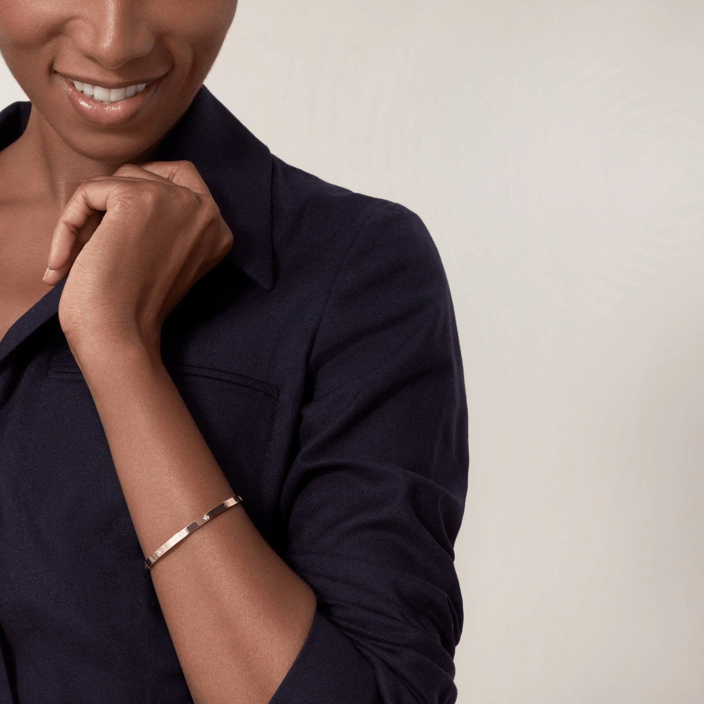 [Rosla]LOVE BRACELET 3.65MM 6 DIAMONDS