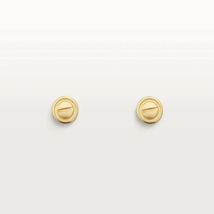 [Rosla]LOVE EARRINGS GOLD 10MM