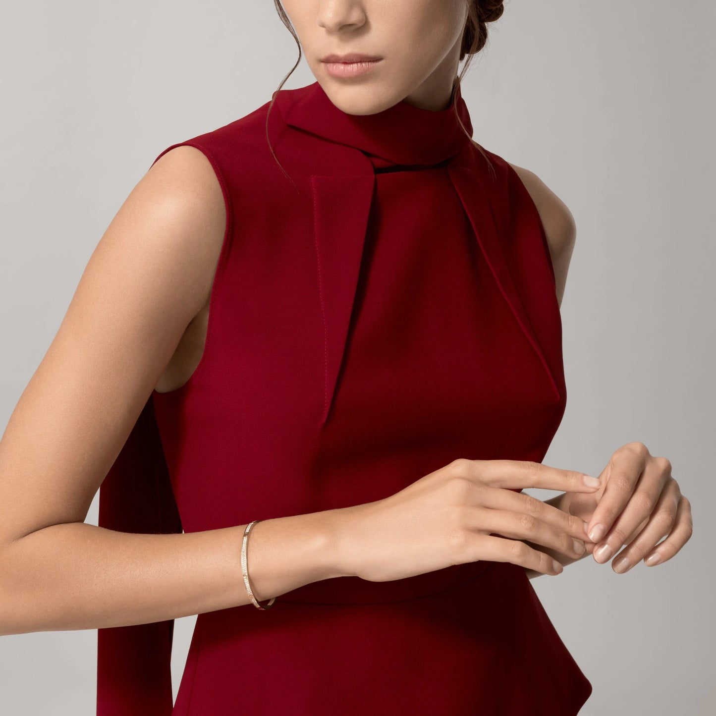 [Rosla]LOVE BRACELET 3.65MM DIAMOND-PAVED