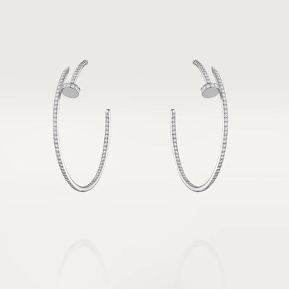 [Rosla]JUSTE EARRINGS FULL DIAMONDS 1.8MM