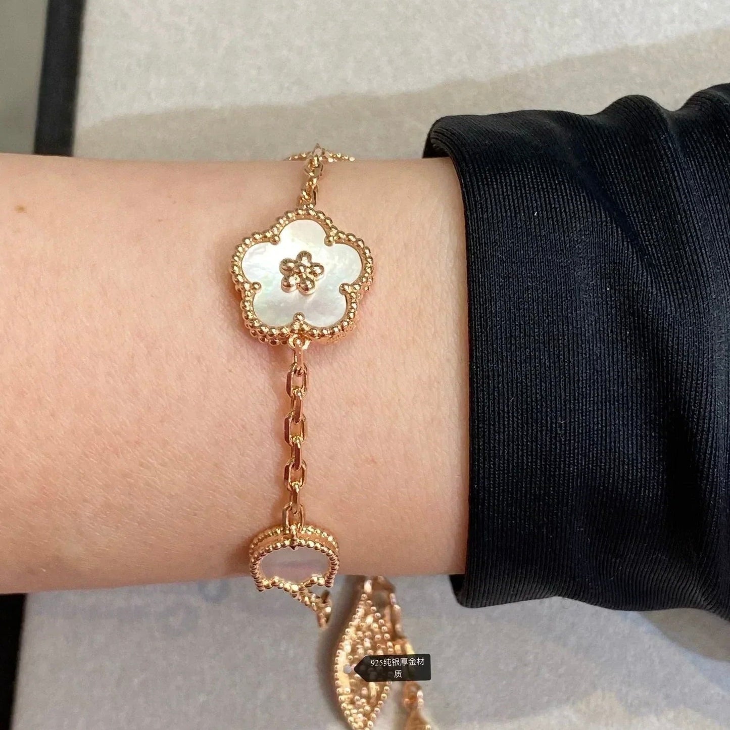 [Rosla]LUCKY SPRING 5 MOTIF BRACELET