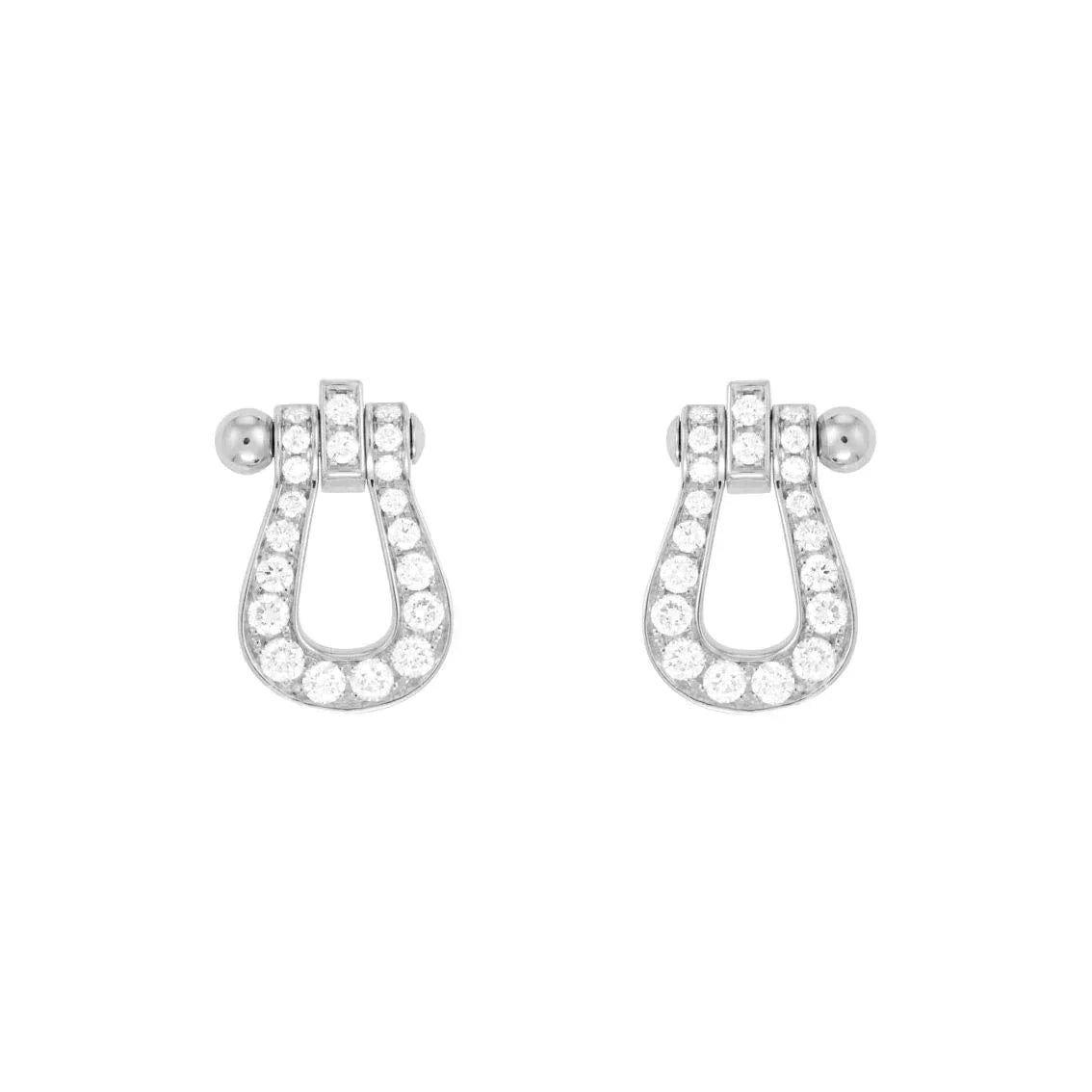 [Rosla]FORCE 10 FULL DIAMOND STUD EARRINGS MINI MODEL