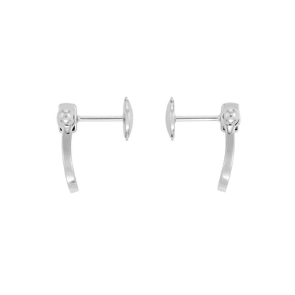 [Rosla]FORCE 10 FULL DIAMOND STUD EARRINGS MINI MODEL