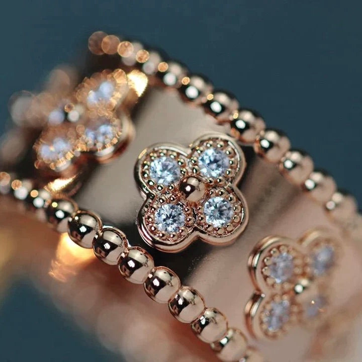 [Rosla]CLOVER KALEIDOSCOPE RING 10MM