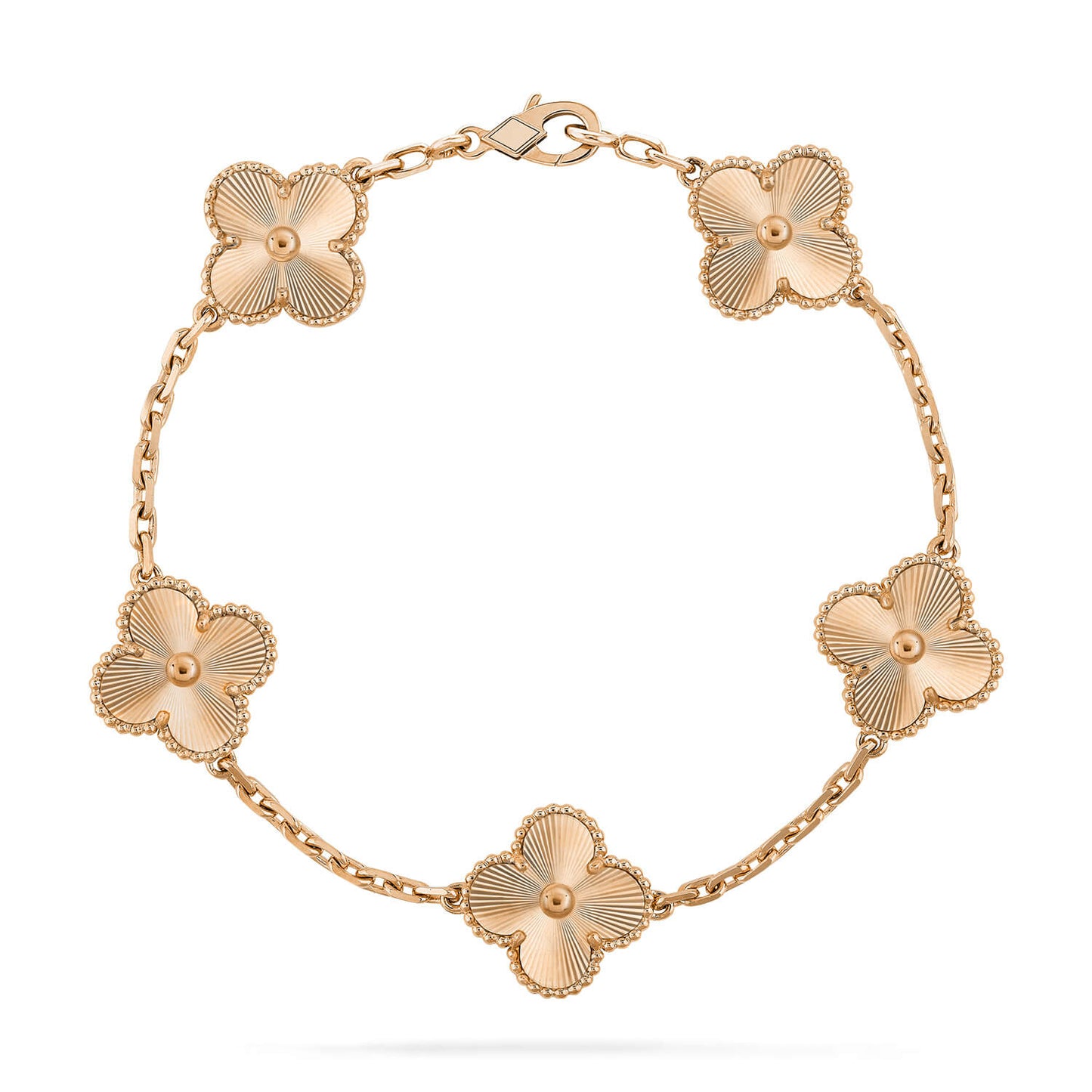 [Rosla]CLOVER 5 FLOWERS LASER BRACELET
