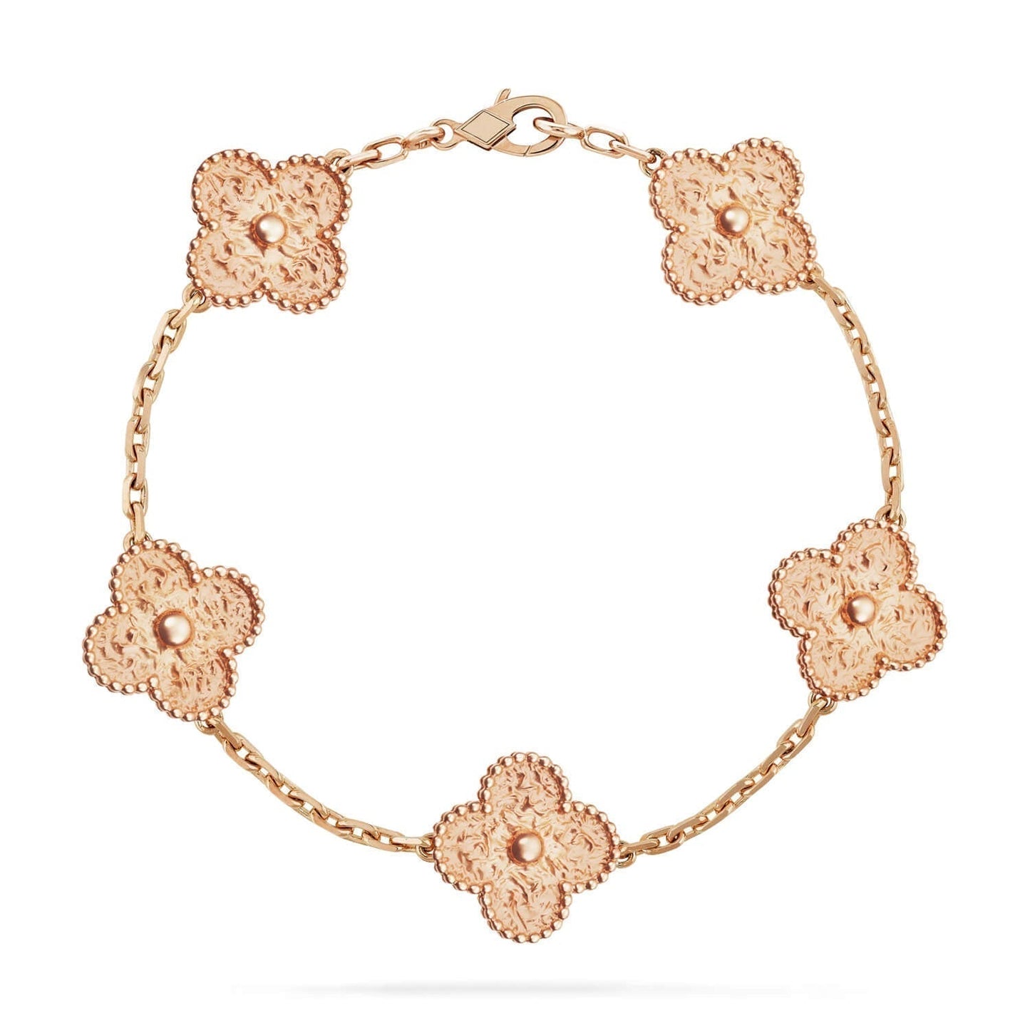 [Rosla]CLOVER 5 MOTIFS BRONZING BRACELET