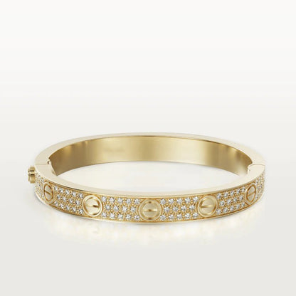 [Rosla]LOVE BRACELET 6.1MM DIAMOND-PAVED