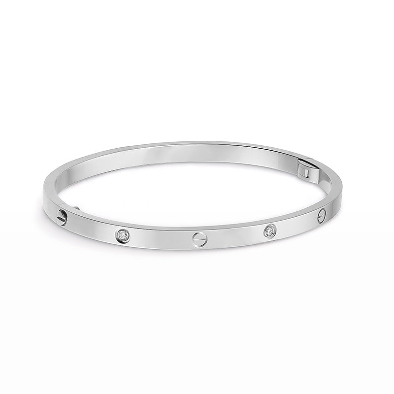 [Rosla]LOVE BRACELET 3.65MM 6 DIAMONDS
