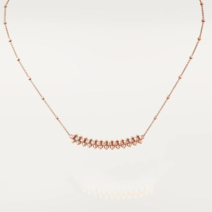 [Rosla]CLASH PINK GOLD NECKLACE