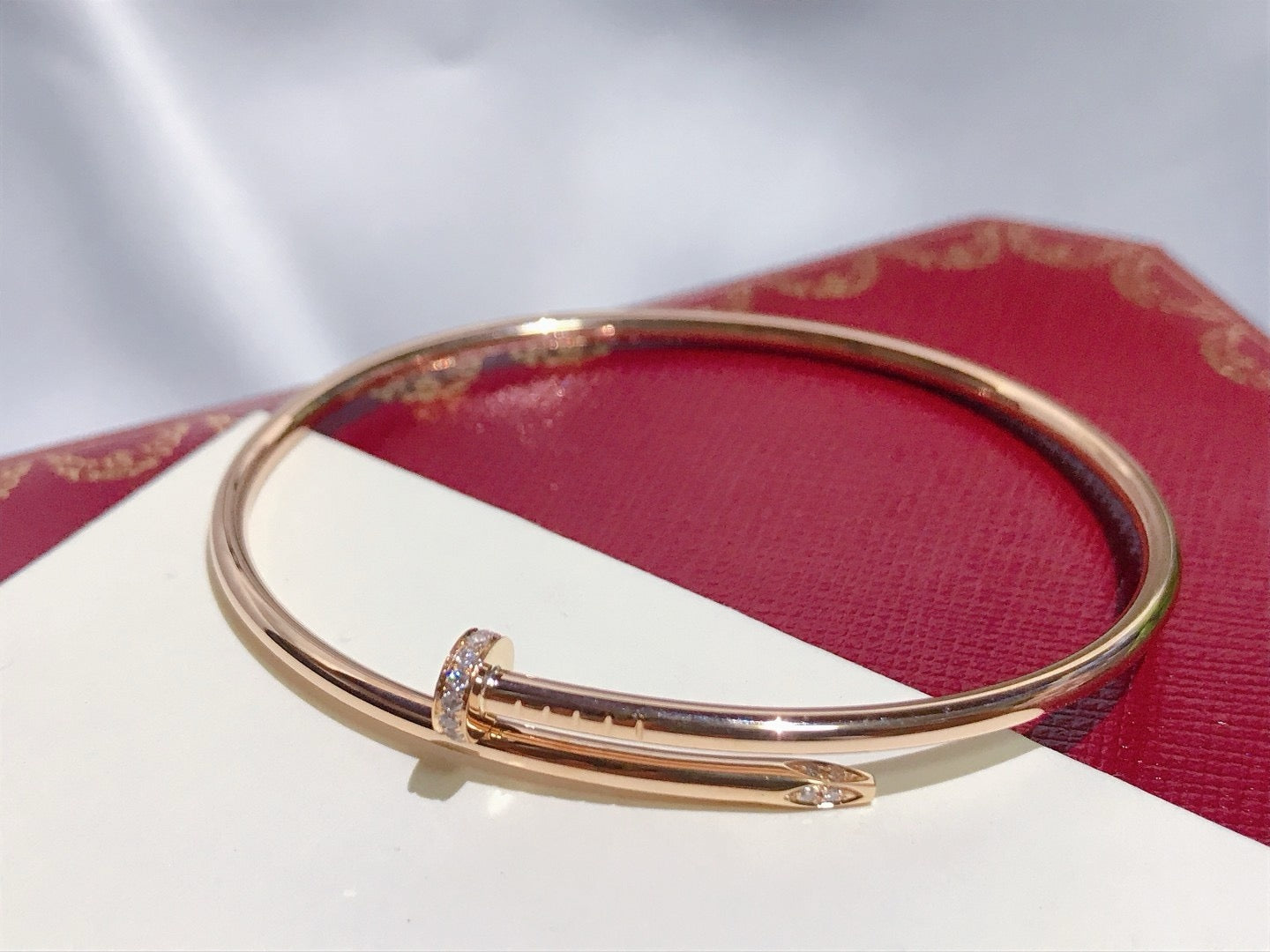 [Rosla]JUSTE BRACELET 2.5MM DIAMONDS