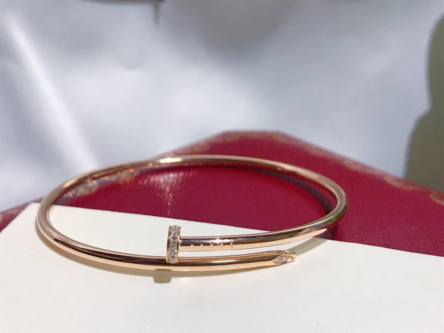 [Rosla]JUSTE BRACELET 2.5MM DIAMONDS