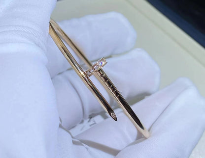 [Rosla]JUSTE BRACELET 2.5MM DIAMONDS