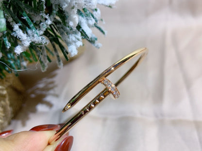 [Rosla]JUSTE BRACELET 2.5MM DIAMONDS