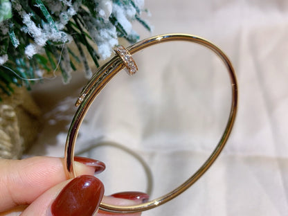 [Rosla]JUSTE BRACELET 2.5MM DIAMONDS