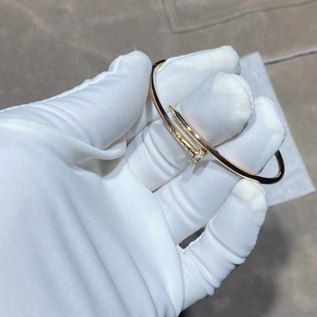 [Rosla]JUSTE BRACELET 2.5MM DIAMONDS