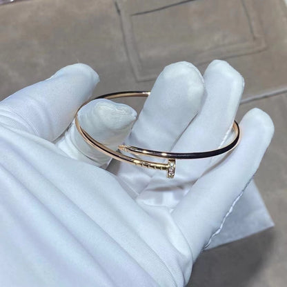 [Rosla]JUSTE BRACELET 2.5MM DIAMONDS