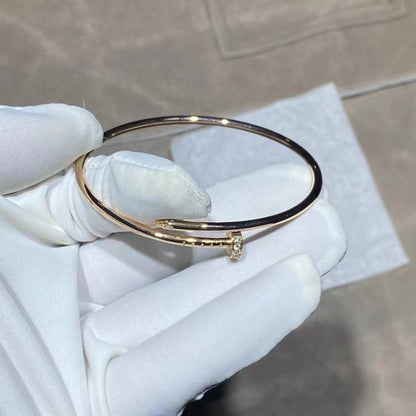 [Rosla]JUSTE BRACELET 2.5MM DIAMONDS