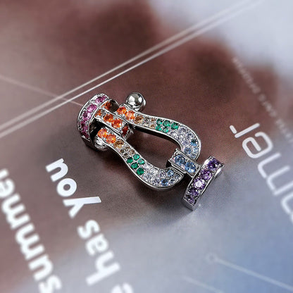 [Rosla]FORCE LARGE HORSESHOE CLASP  METAL BRACELET