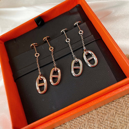 [Rosla]CHAINE TASSEL EARRINGS