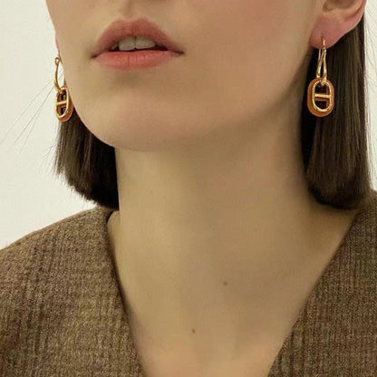 [Rosla]HM O'MAILLON GOLD EARRINGS